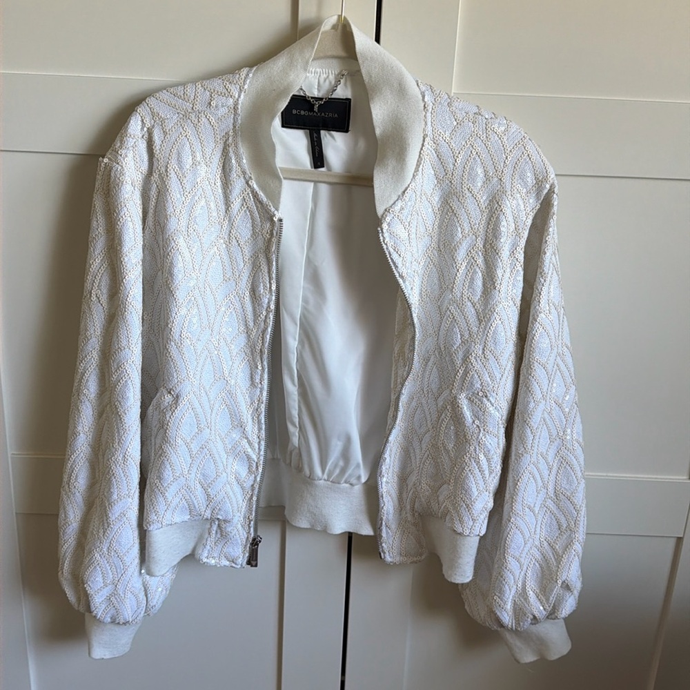 BCBG Sequin Jacket